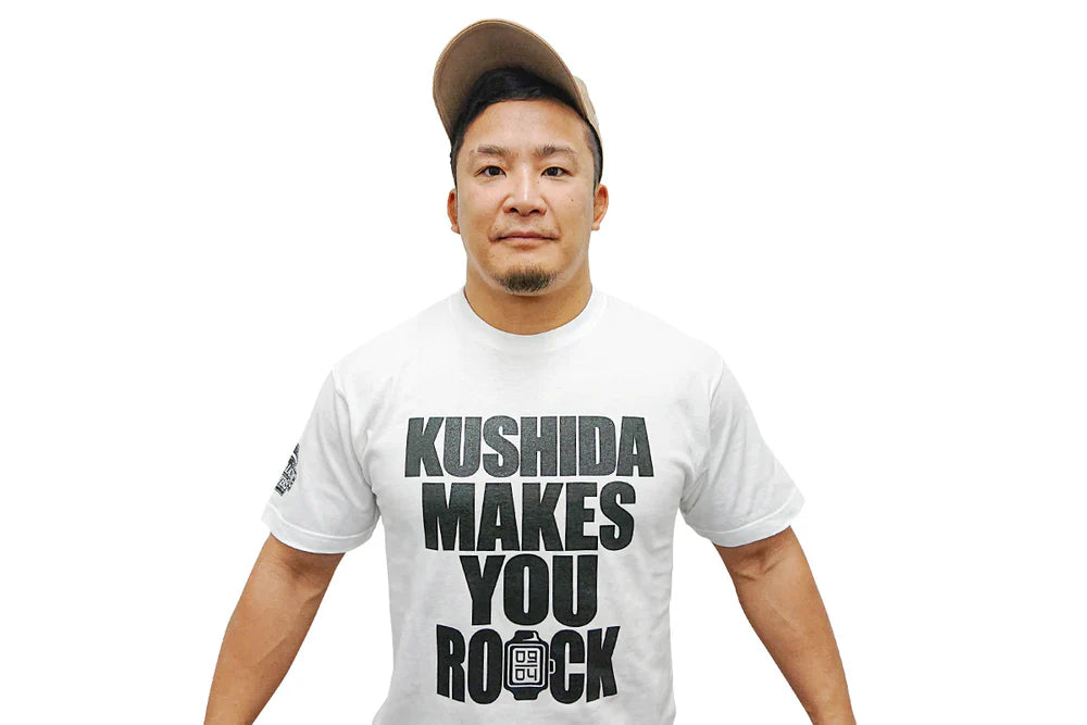 KUSHIDA makes you Rock T-Shirt T-Shirt PW Catalog