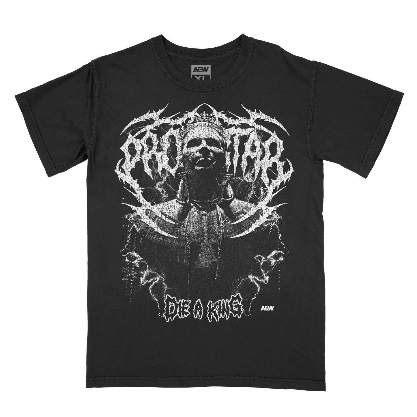 Kyle Fletcher Die Like a King Mineral Wash T-Shirt T-Shirt PW Catalog