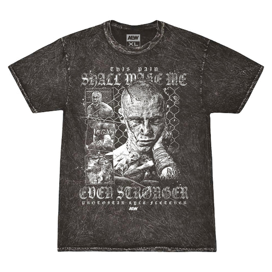 Kyle Fletcher This Pain Shall Make Me Ever Stronger Mineral Wash T-Shirt T-Shirt PW Catalog