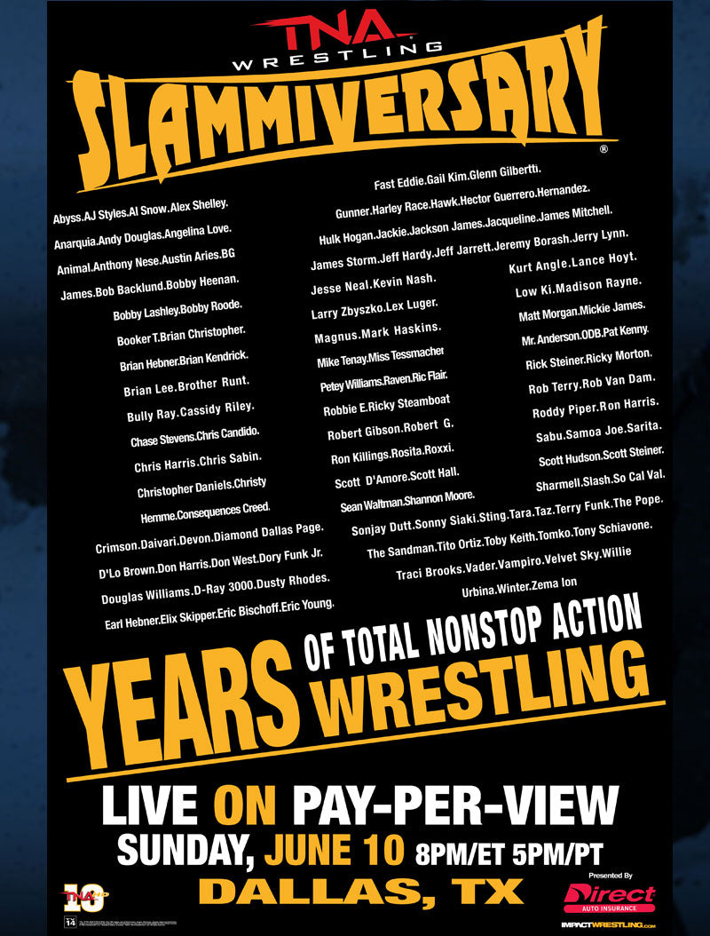 Slammiversary 2012 Poster