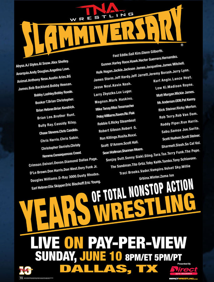Slammiversary 2012 Poster