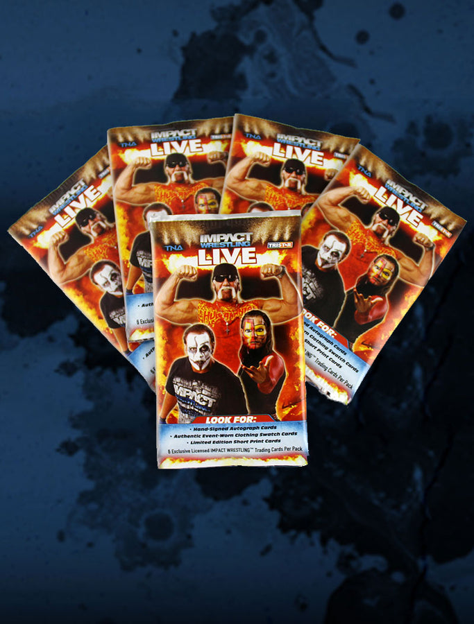 2013 TNA IMPACT WRESTLING LIVE Hobby Packs (6 Cards Per Pack)