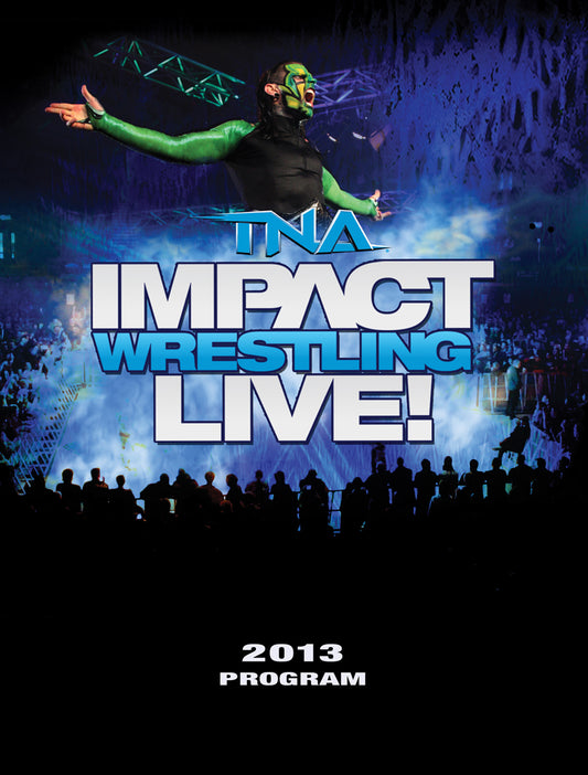 Official TNA 2013 Wrestling Program-