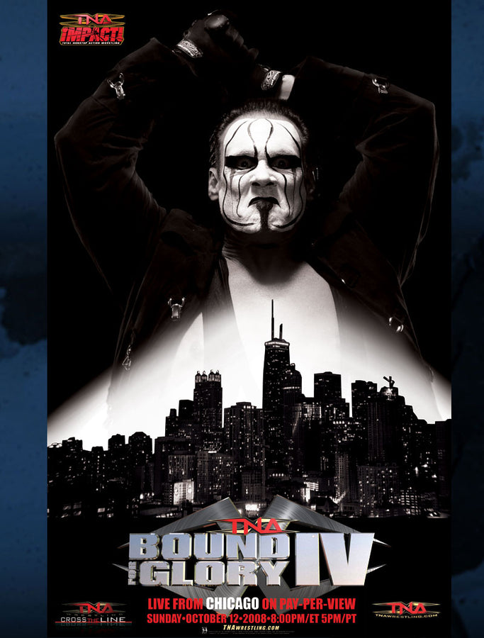 Bound For Glory 2008 Sting Poster
