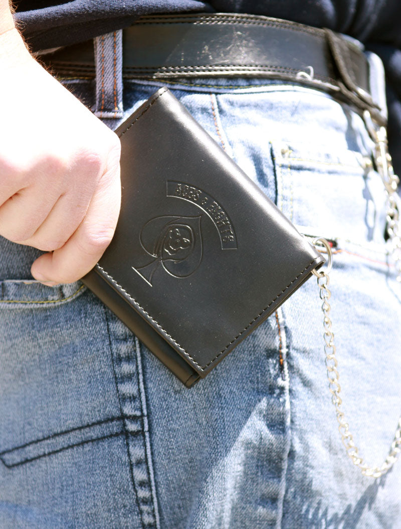 Aces & Eights (Motorcycle Wallet)
