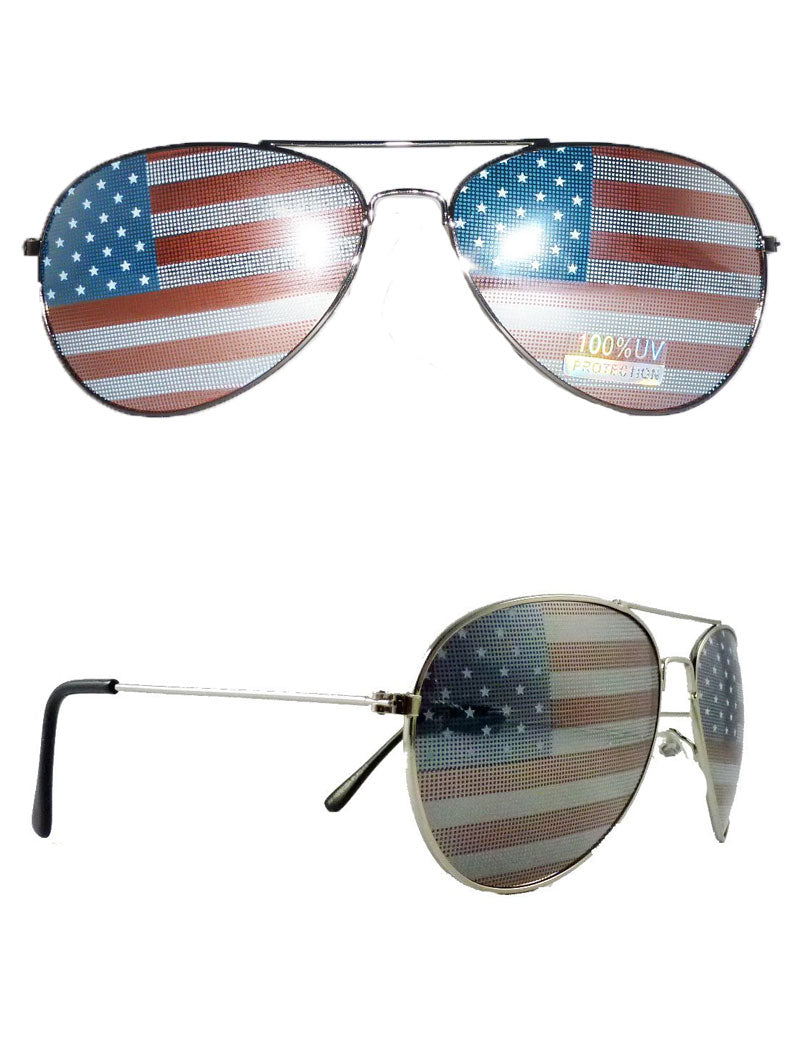 Kurt Angle "Flag Glasses"