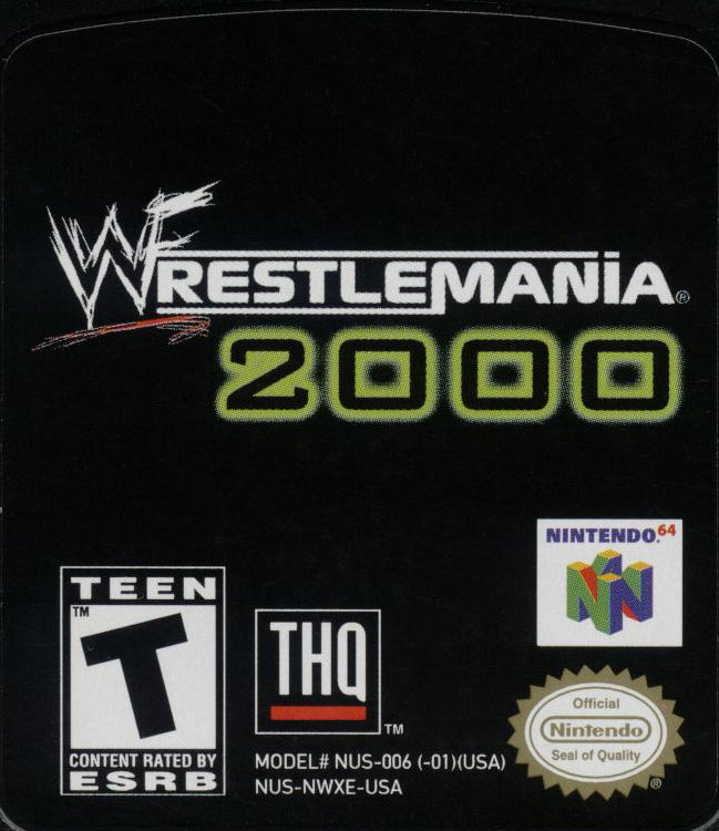 WWF WrestleMania 2000 [Nintendo 64] PWcatalog