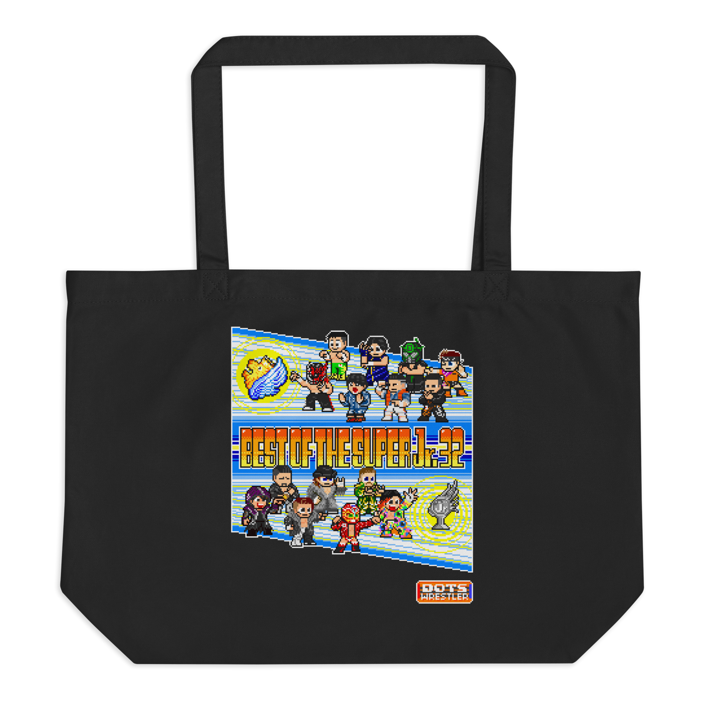 BOSJ 32 dotswrestler Tote bag Bags PW Catalog