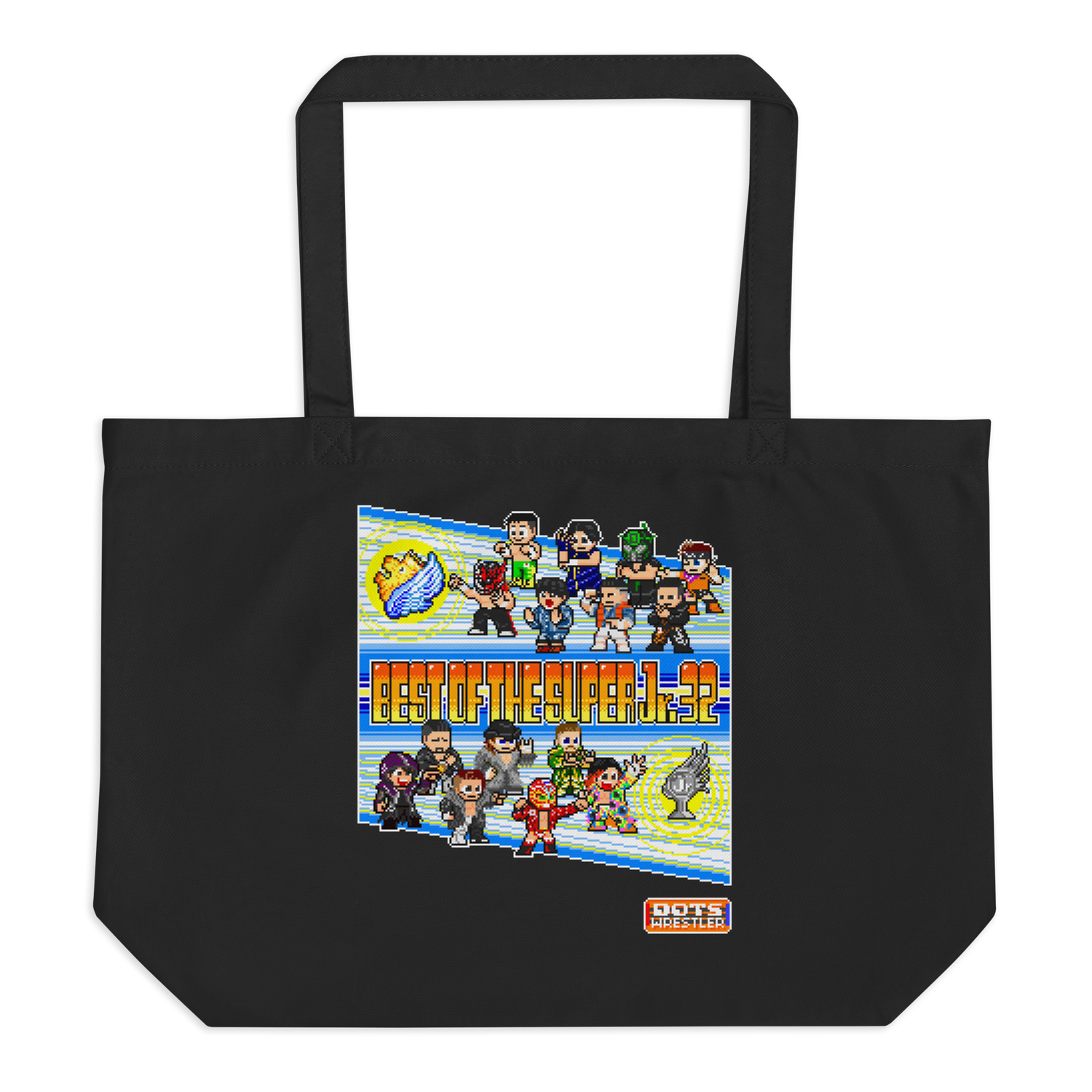 BOSJ 32 dotswrestler Tote bag Bags PW Catalog
