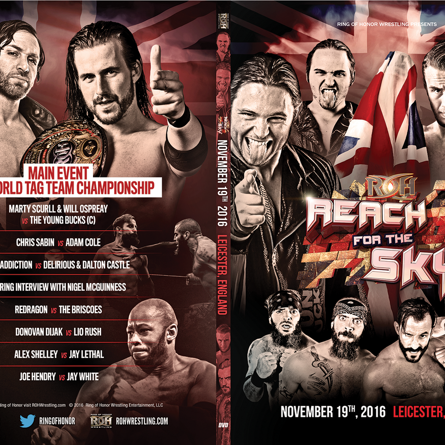 11/19/16 REACH FOR THE SKY TOUR - LEICESTER, UK (DVD)