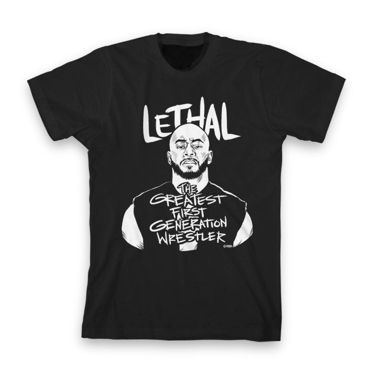 JAY LETHAL "FIRST GENERATION WRESTLER" T-SHIRT