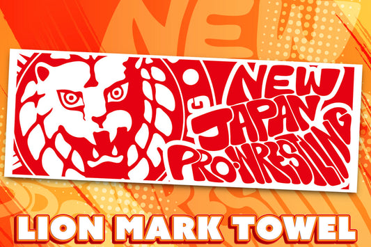 Lion Mark Sports Towel (Red x White, 2025) Towel PW Catalog