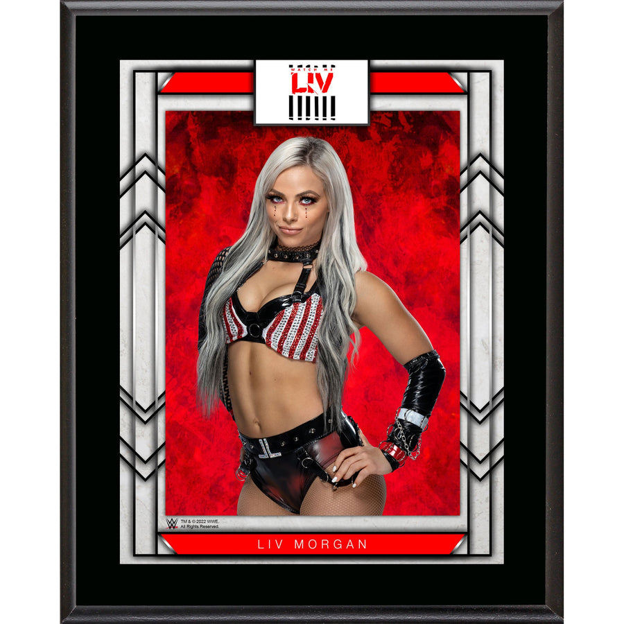 Liv Morgan 10.5" x 13" Sublimated Plaque