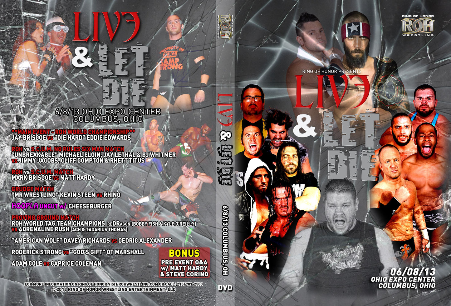 Live & Let Die- Columbus, OH 6/8/13 (DVD)
