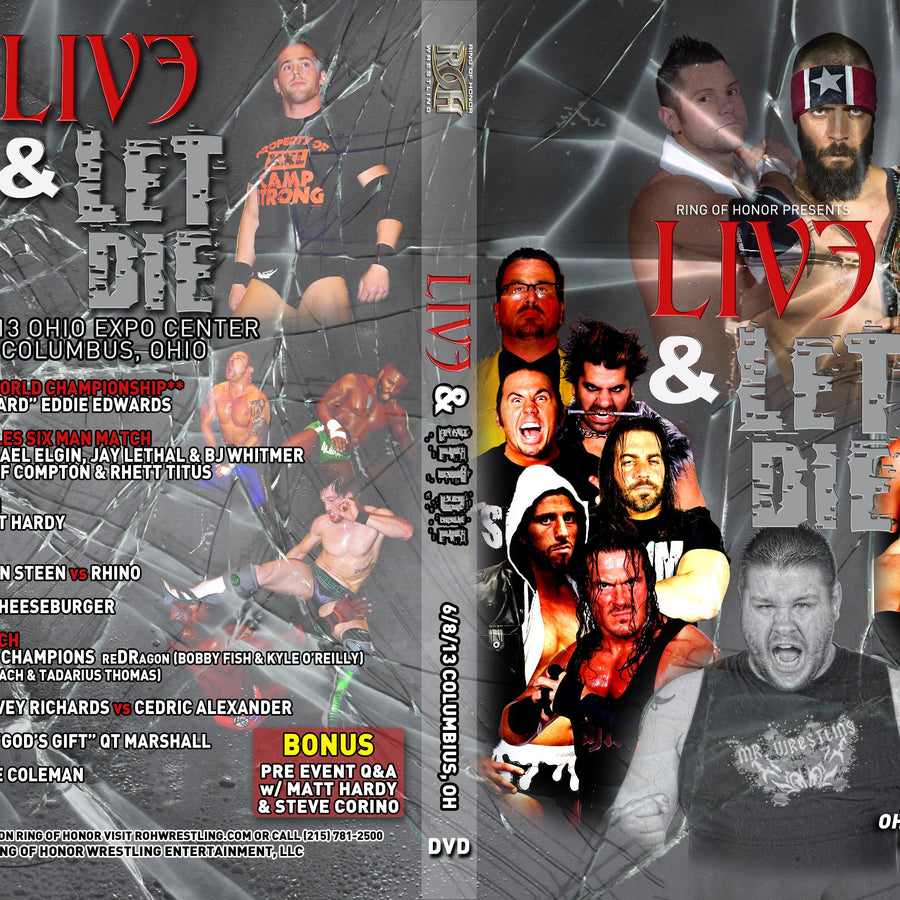 Live & Let Die- Columbus, OH 6/8/13 (DVD)