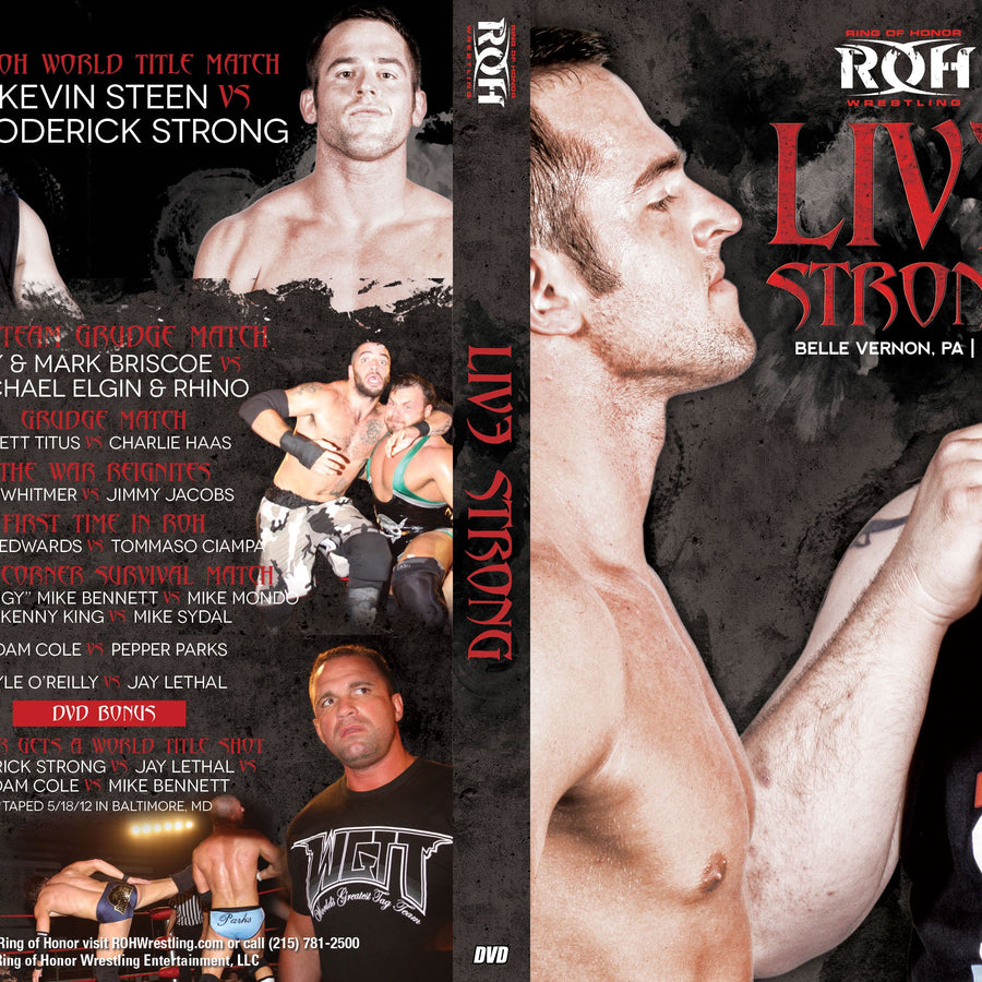 LivE Strong- Belle Vernon, PA 6/30/12 (DVD)