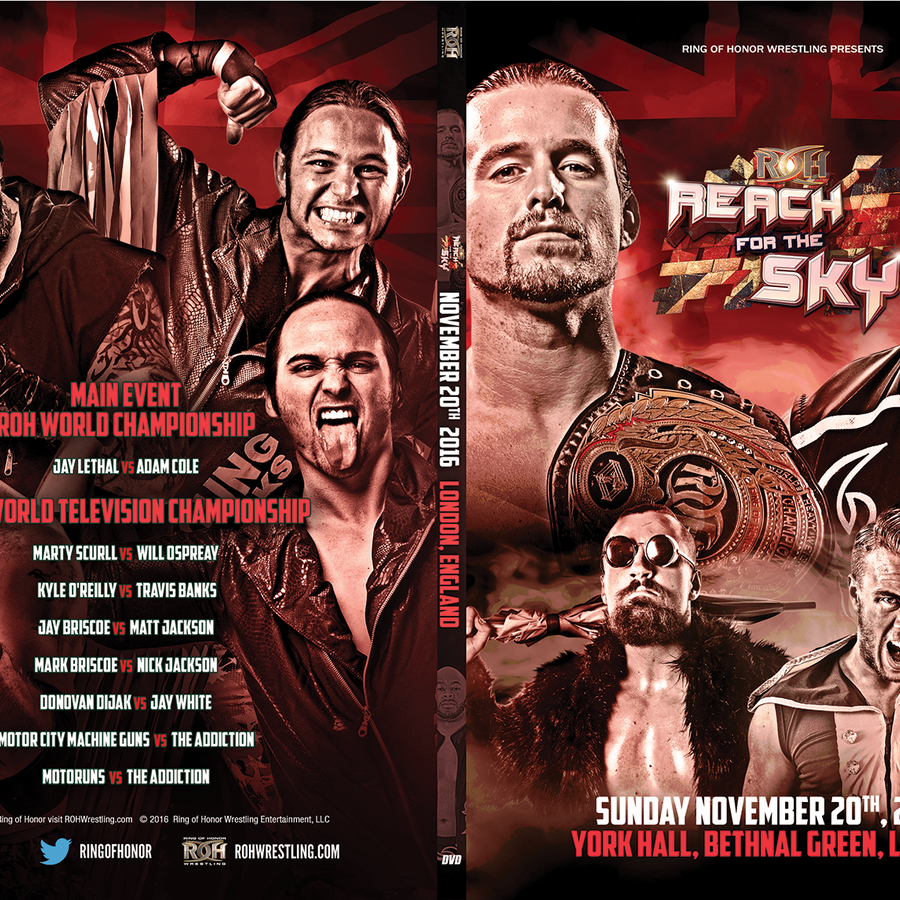11/20/16 REACH FOR THE SKY TOUR - LONDON, UK (DVD)