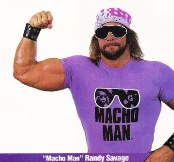 1988 WWF Macho Man Randy Savage Purple T-Shirt - image 2