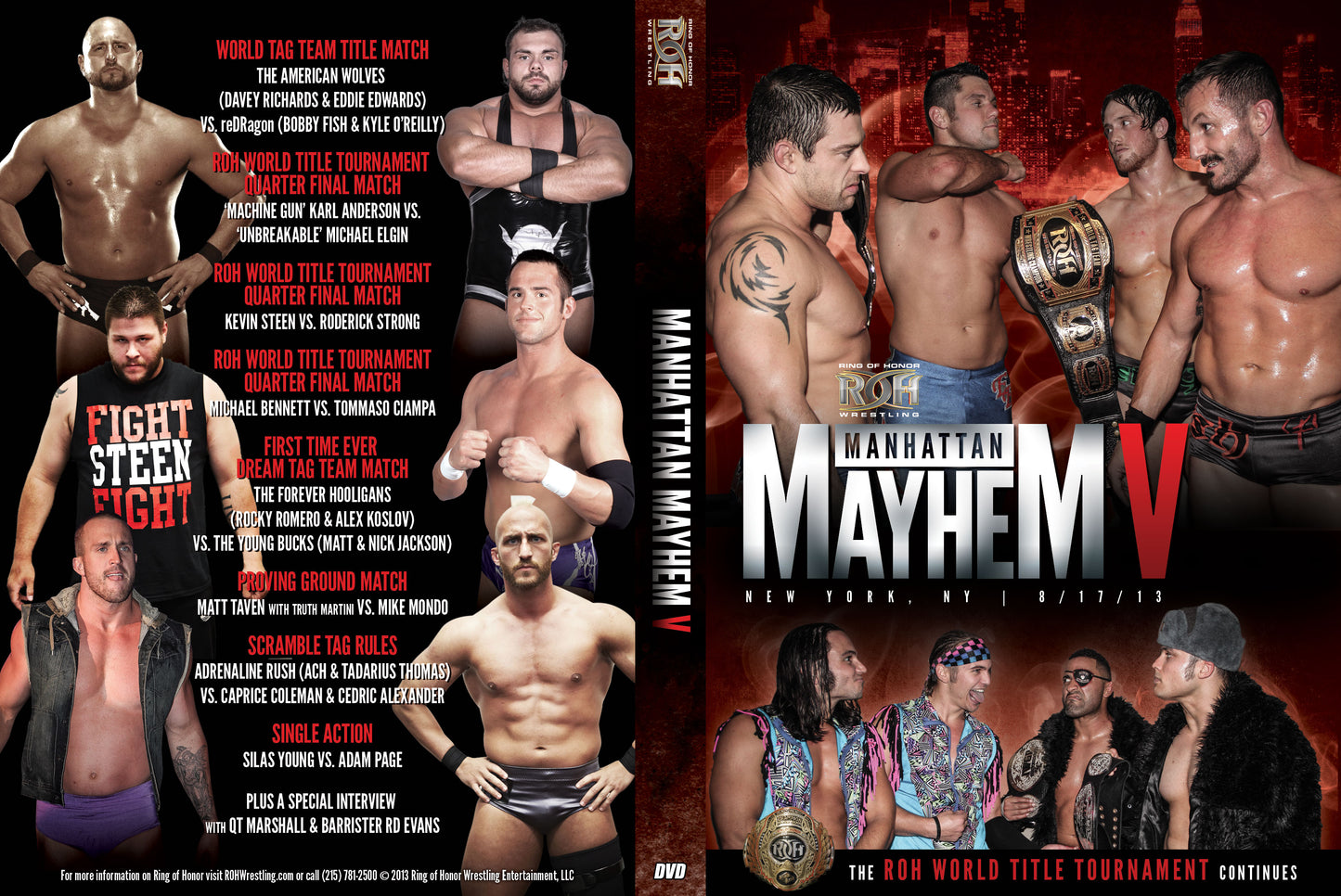 Manhattan Mayhem V- New York, NY 8/17/13 (DVD)