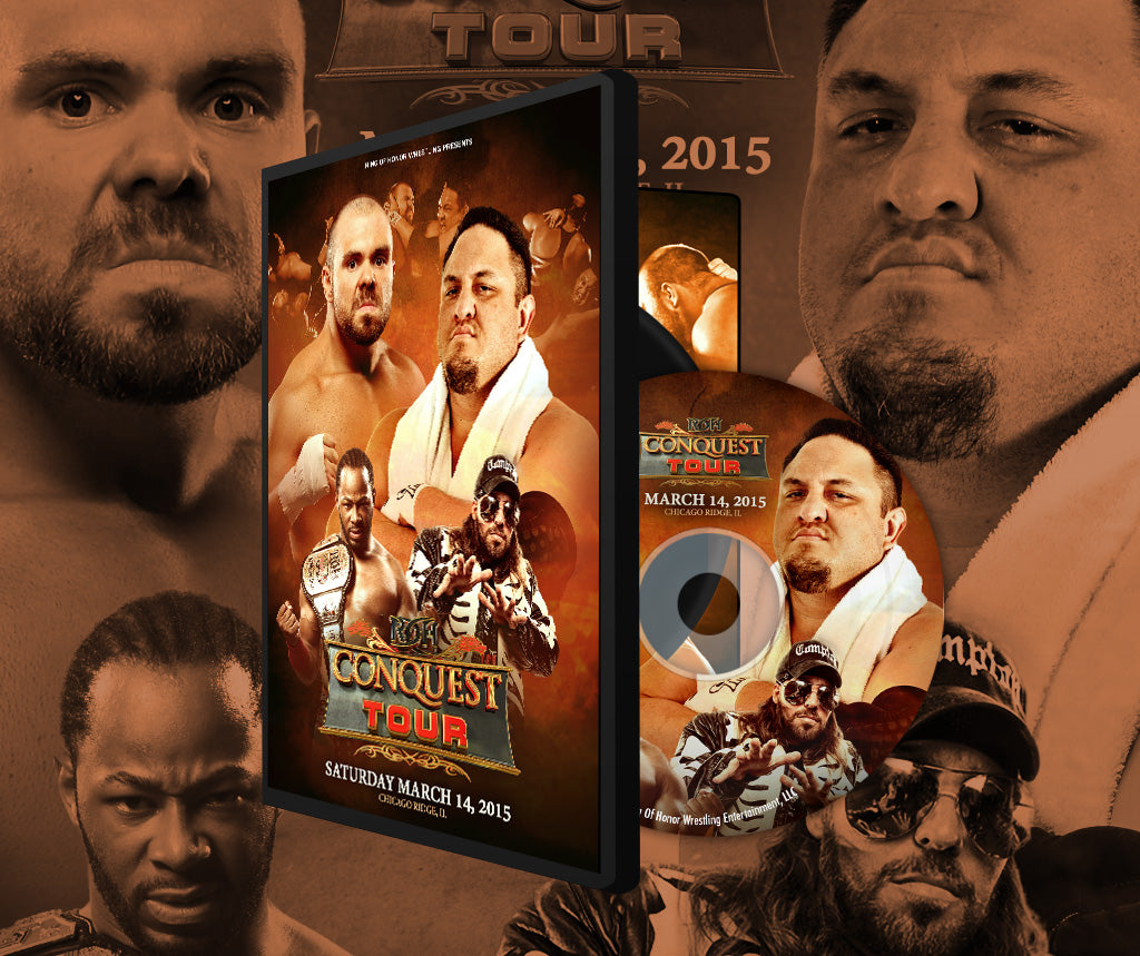 03/14/15 The Conquest Tour - Chicago Ridge, IL (DVD)