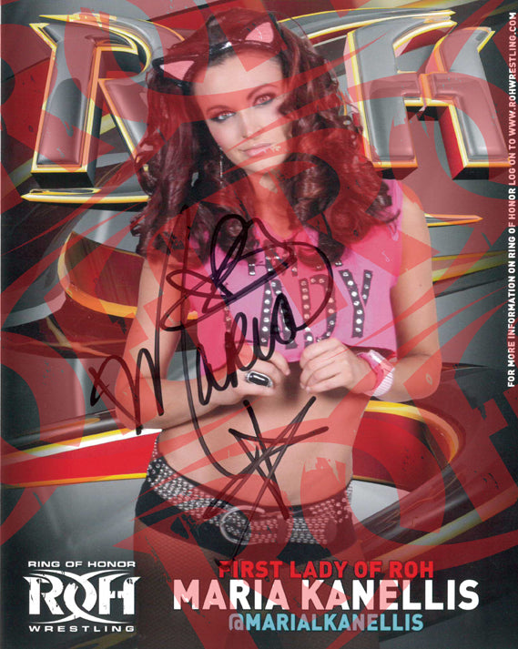MARIA KANELLIS 8X10 AUTOGRAPHED PHOTO