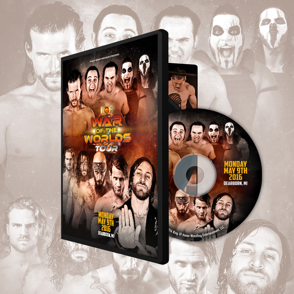 05/09/16 WAR OF THE WORLDS TOUR - DEARBORN, MI (DVD)