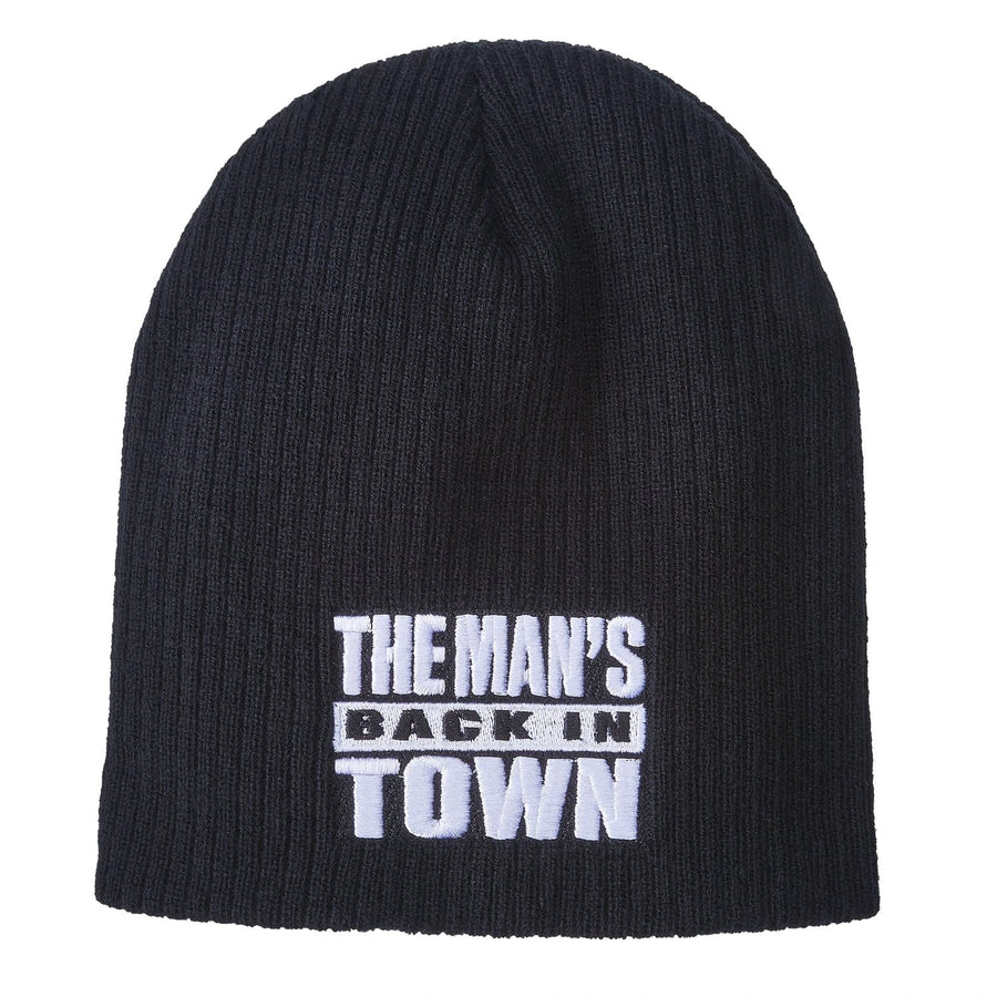 Men's Black Becky Lynch The Man's Back In Town Knit Hat