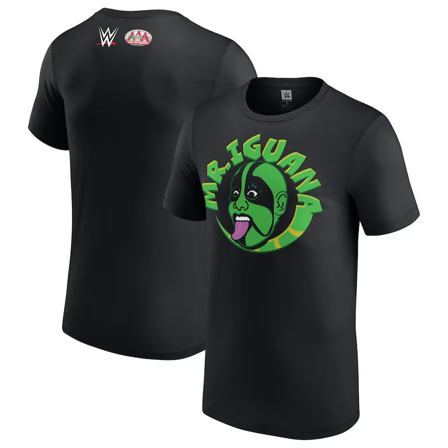 Mr. Iguana first official WWE T-Shirt Pwcatalog