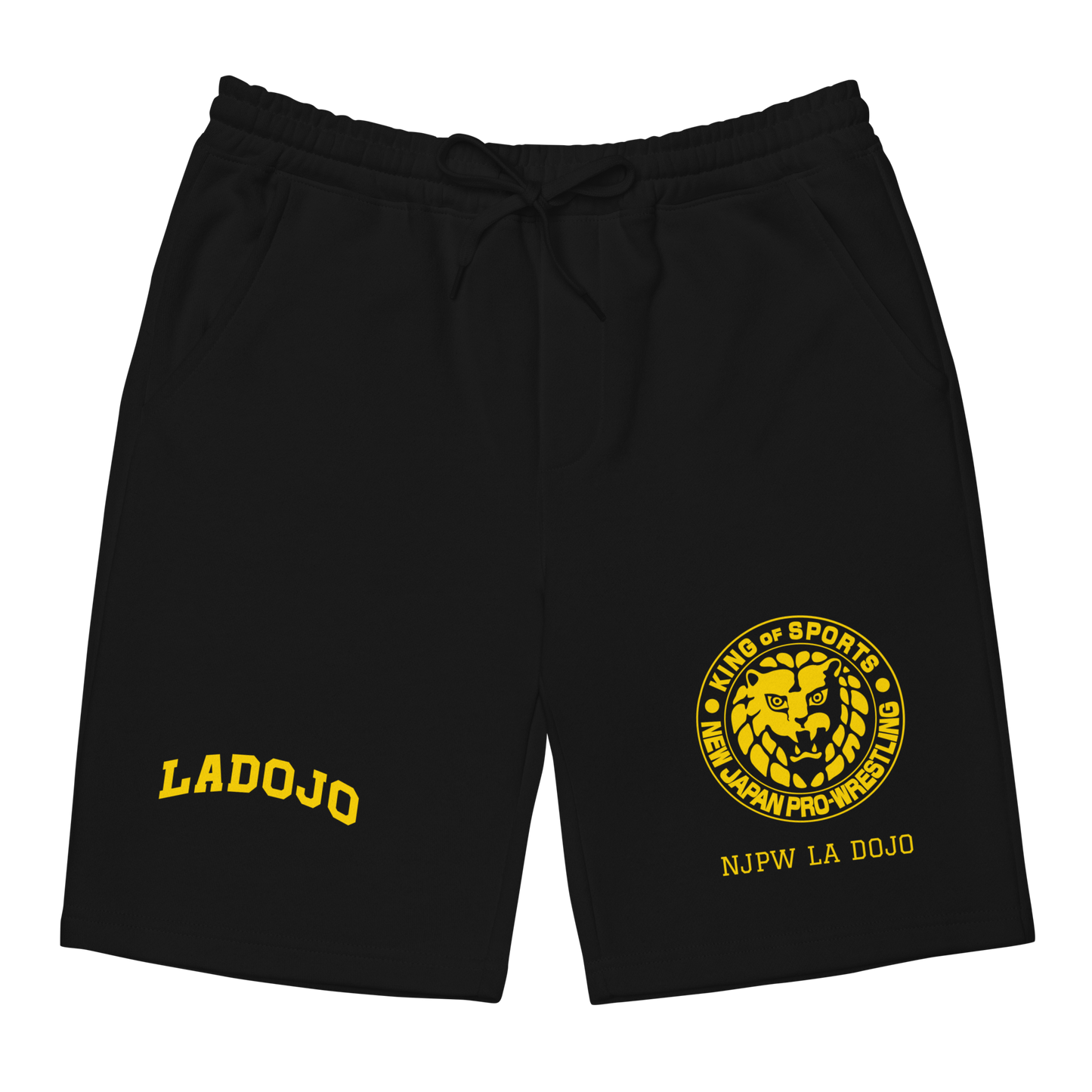 NJPW LA DOJO Men's fleece shorts PW Catalog