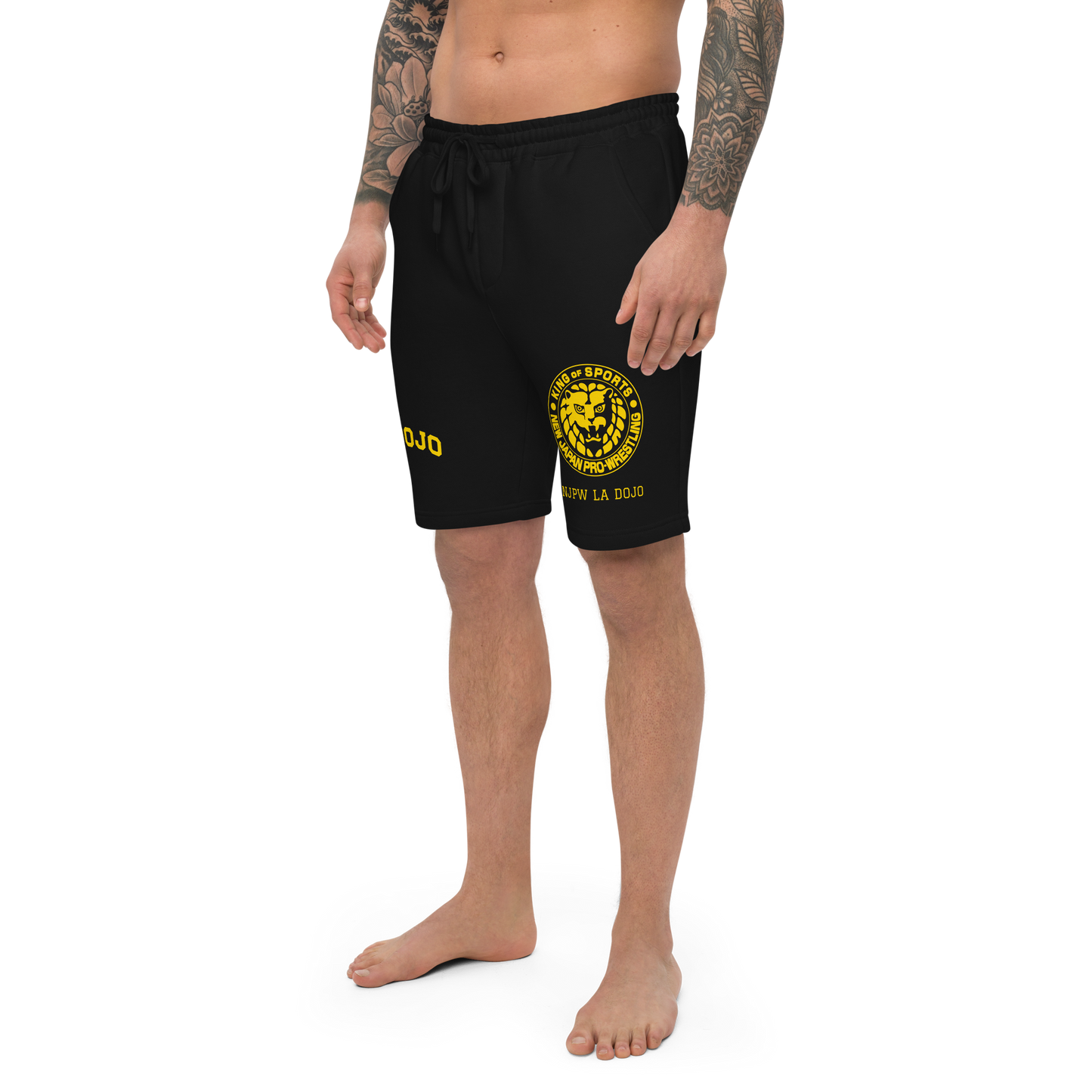 NJPW LA DOJO Men's fleece shorts PW Catalog