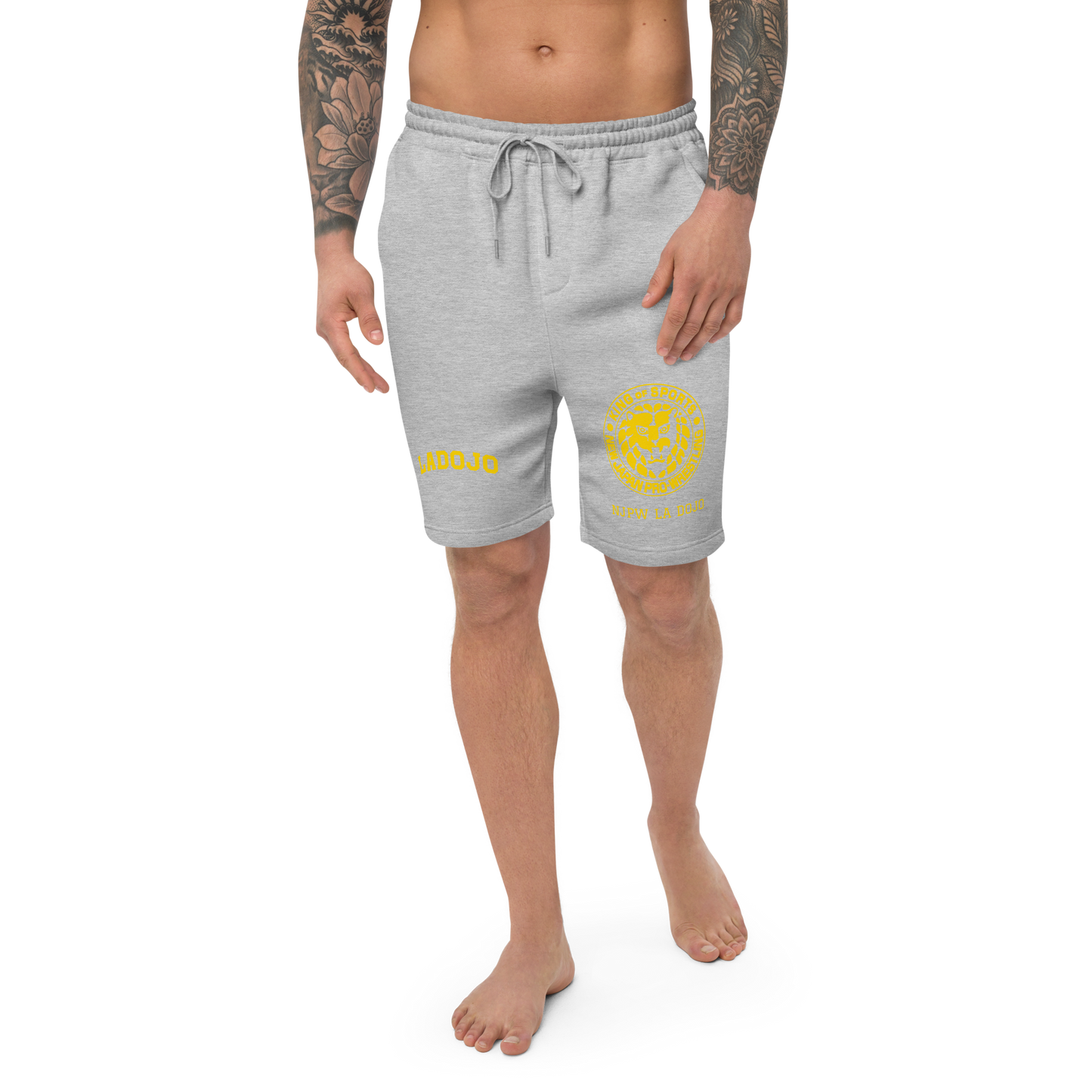 NJPW LA DOJO Men's fleece shorts PW Catalog