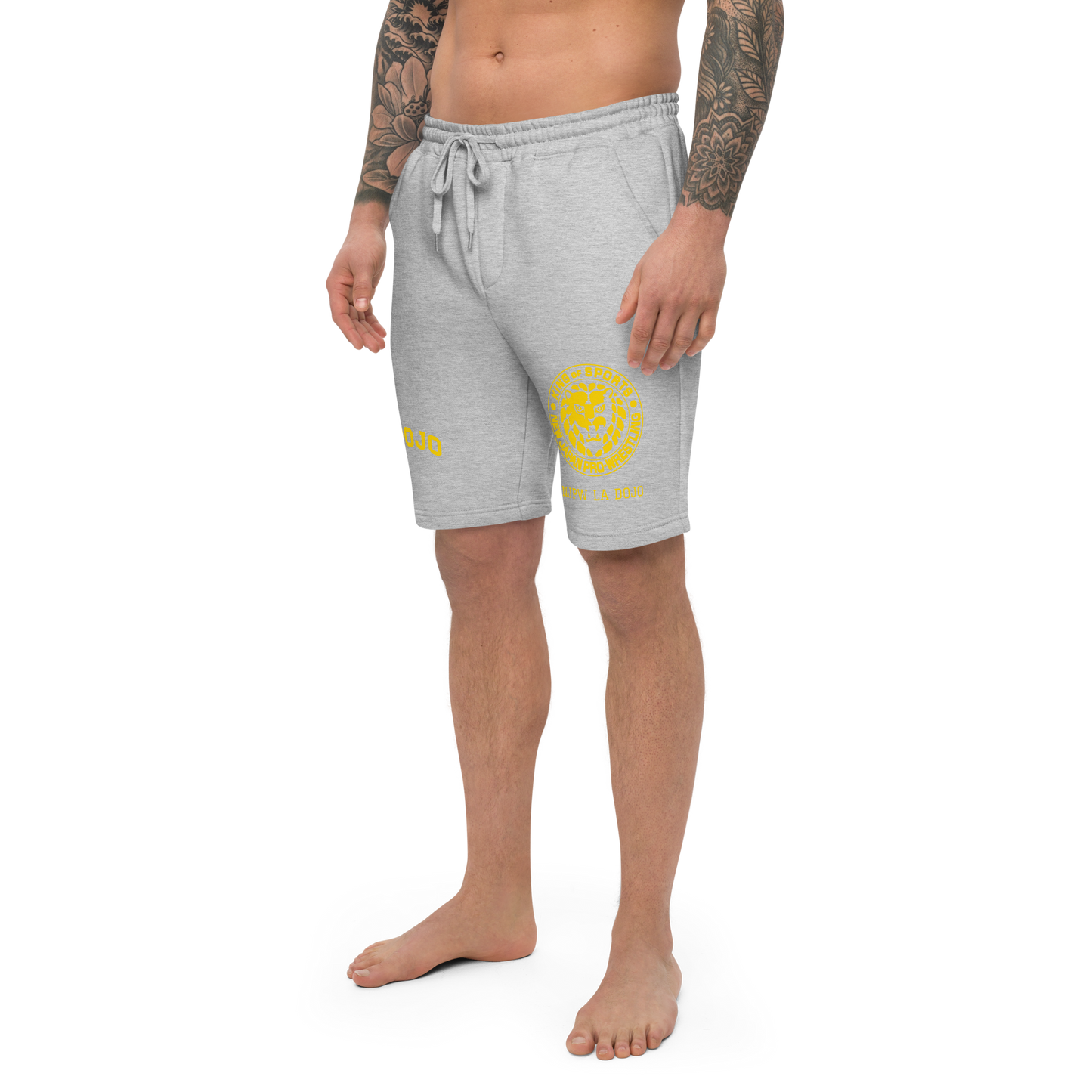 NJPW LA DOJO Men's fleece shorts PW Catalog