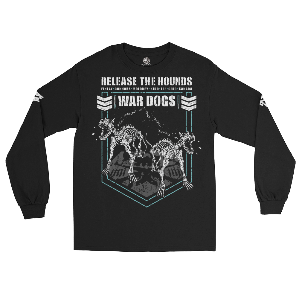 BULLET CLUB WAR DOGS - RELEASE THE HOUNDS Long Sleeve T-Shirt PW Catalog