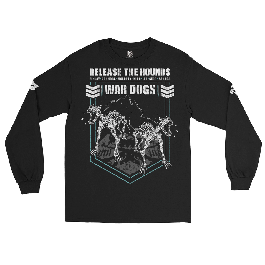 BULLET CLUB WAR DOGS - RELEASE THE HOUNDS Long Sleeve T-Shirt PW Catalog