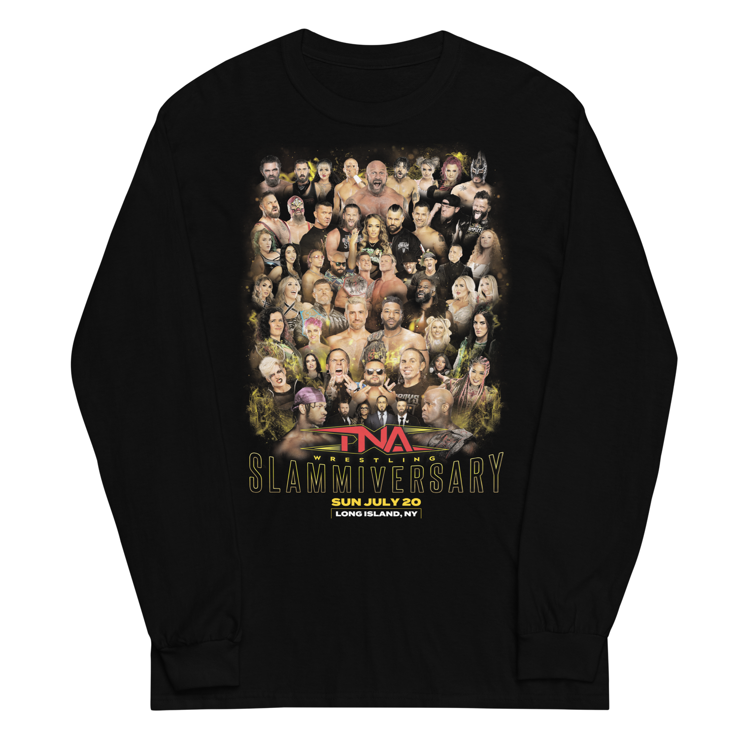 TNA "2025 Slammiversary Roster" Longsleeve Longsleeve PW Catalog
