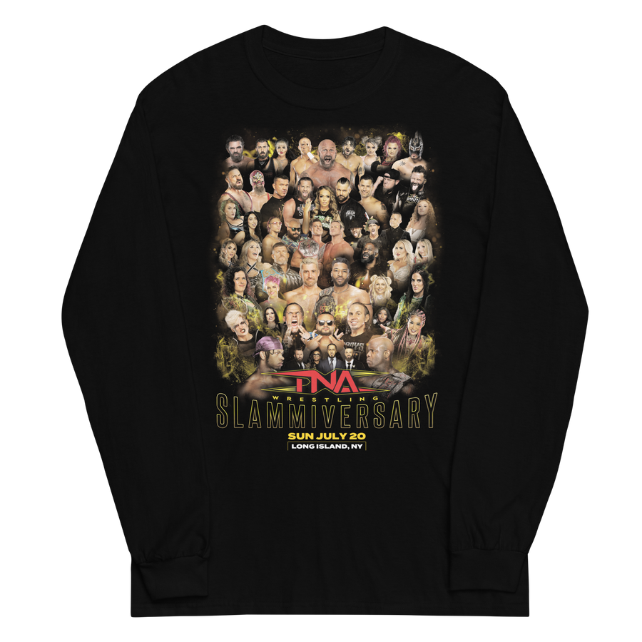 TNA "2025 Slammiversary Roster" Longsleeve Longsleeve PW Catalog