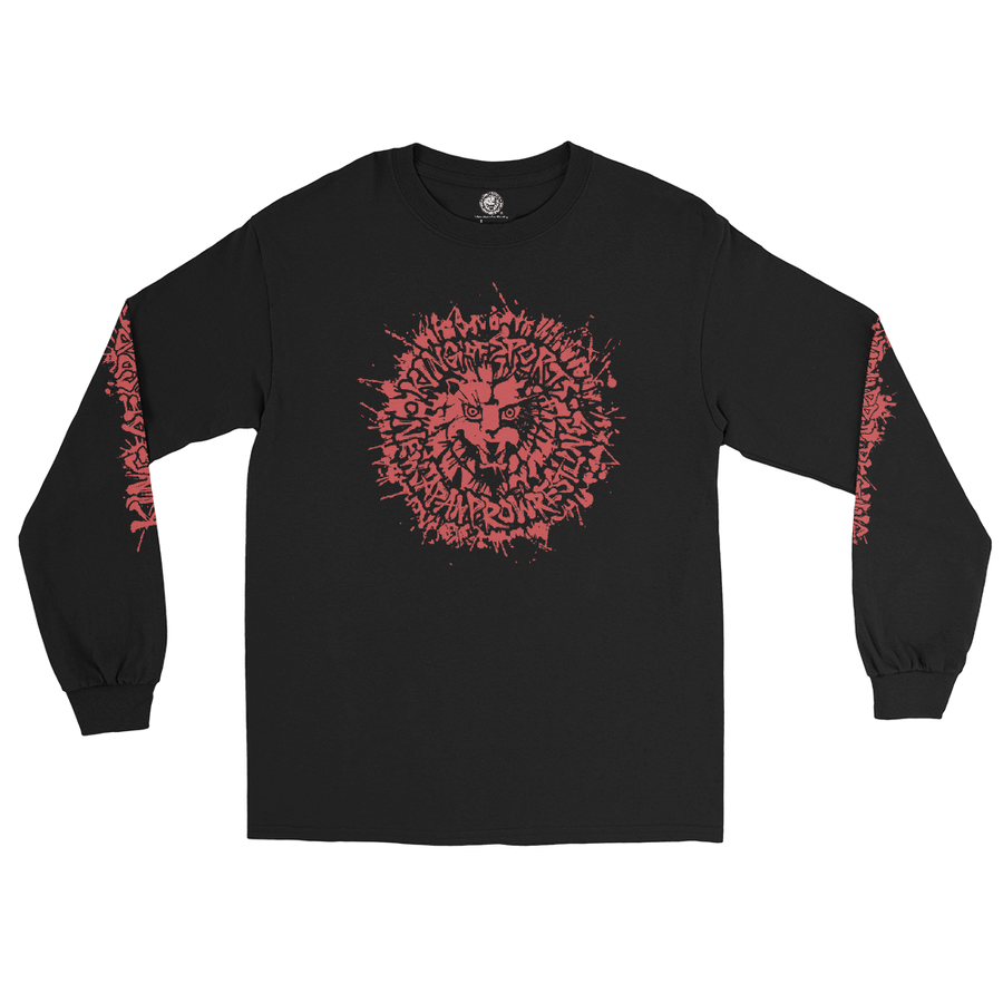Lion Mark Long Sleeve (2025 Black & Red) T-Shirt PW Catalog