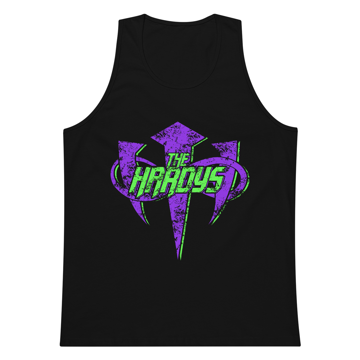 The Hardys "Distressed Infinity Logo" Tank Top Tank Top PW Catalog