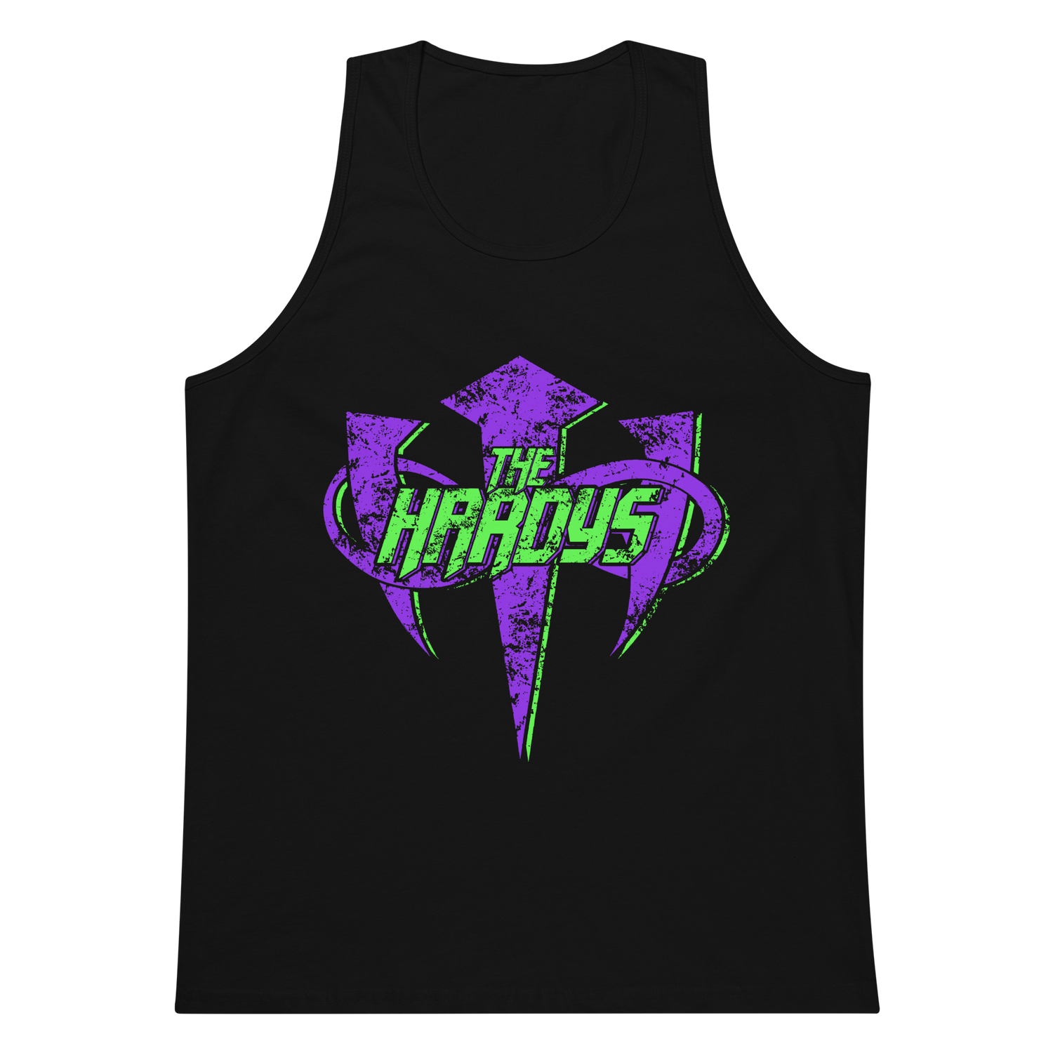 The Hardys "Distressed Infinity Logo" Tank Top Tank Top PW Catalog