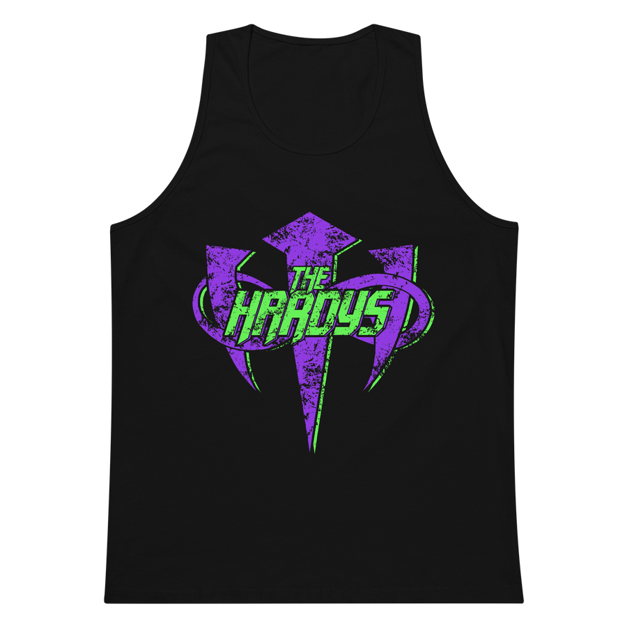 The Hardys "Distressed Infinity Logo" Tank Top Tank Top PW Catalog