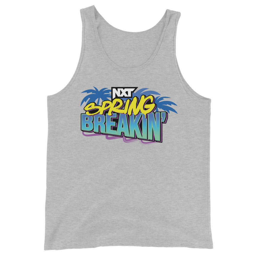[Color:Athletic Heather] NXT Spring Breakin' Logo Tank Top