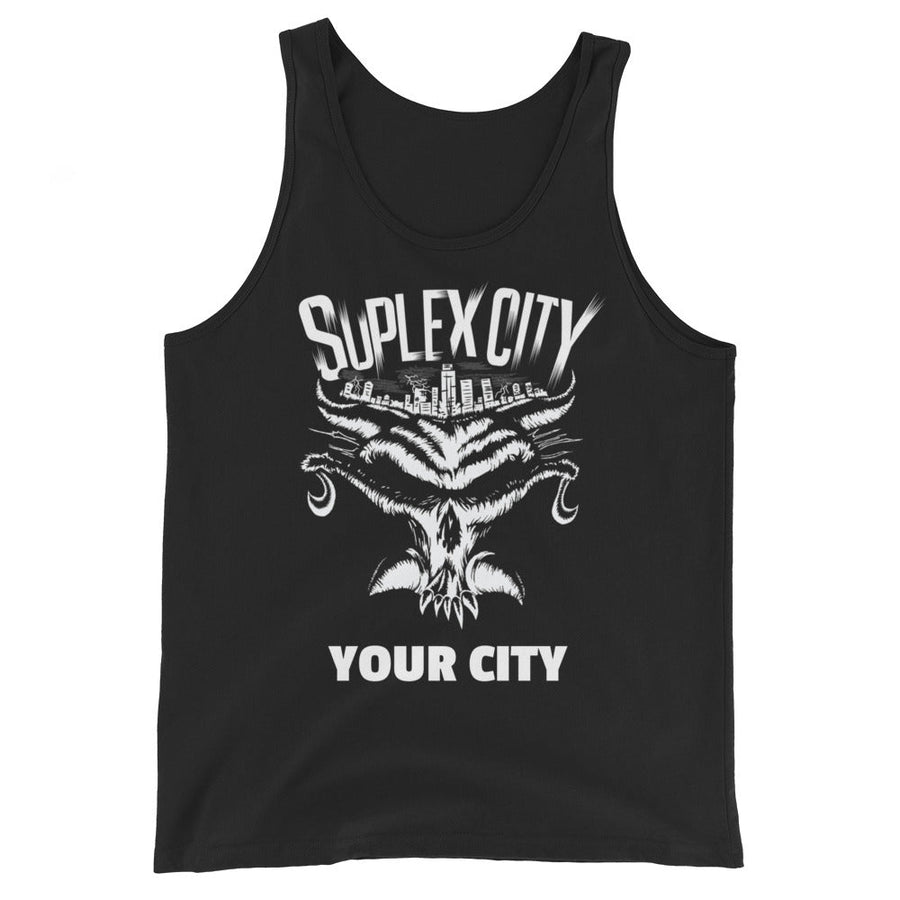 [Color:Black] Brock Lesnar "Suplex City" Customizable Tank Top