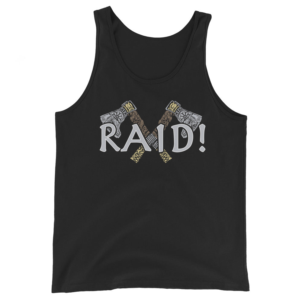 Viking Raiders "RAID!" Tank Top