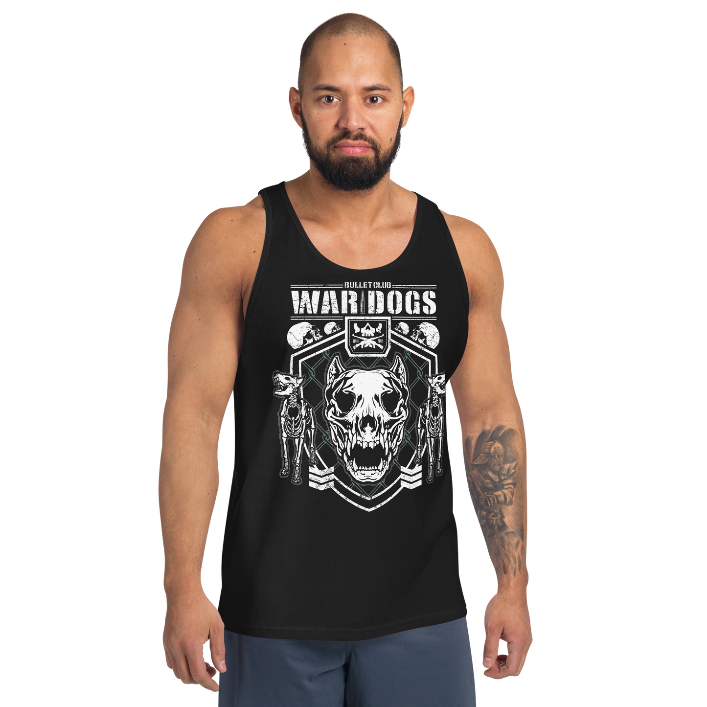 BULLET CLUB WAR DOGS Men's Tank Top T-shirt PW Catalog