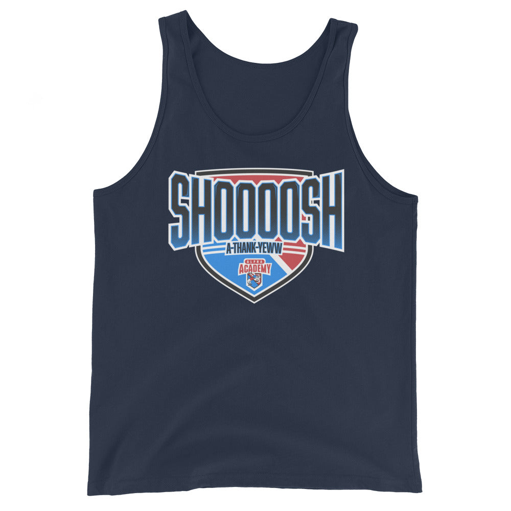 Alpha Academy "Shoooosh A-Thank-Yeww" Tank Top