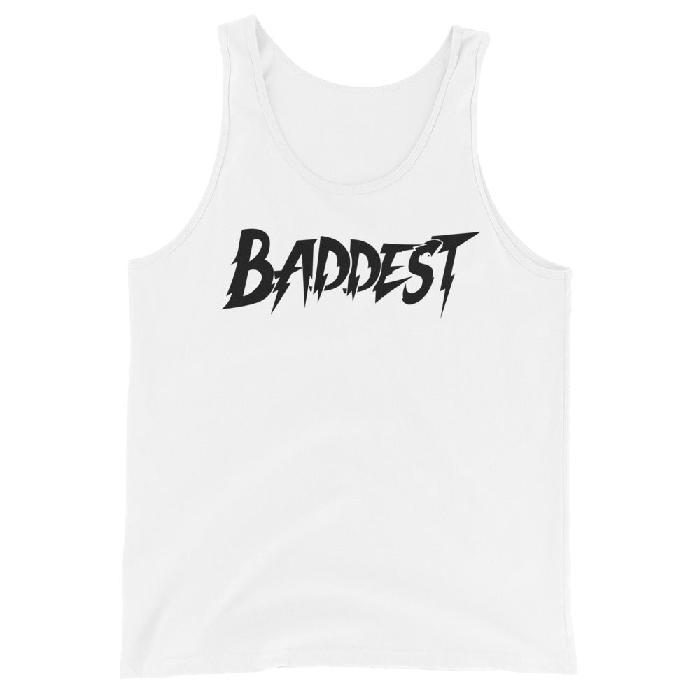 [Color:White]Ronda Rousey "Baddest" Tank Top
