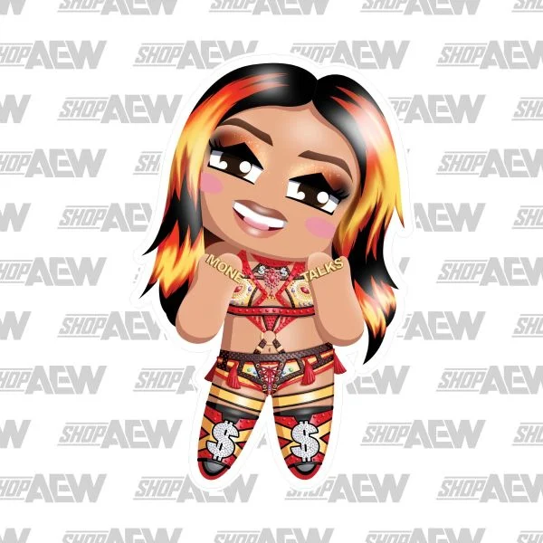 Mercedes Moné Chibi Sticker Sticker PW Catalog
