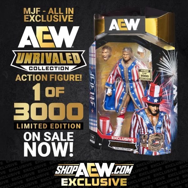 MJF ShopAEW Limited Edition Figure Action Figure PW Catalog