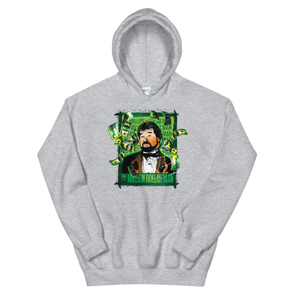 “Million Dollar Man” Ted DiBiase "Money" Pullover Hoodie Sweatshirt