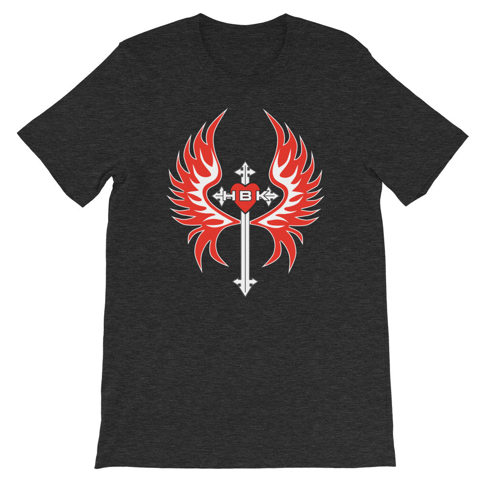 [Color:Dark Grey Heather] Shawn Michaels "Rise Above" T-Shirt